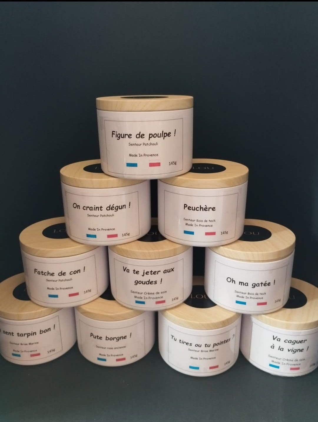 Bougie parfumée Marseille on t'aime