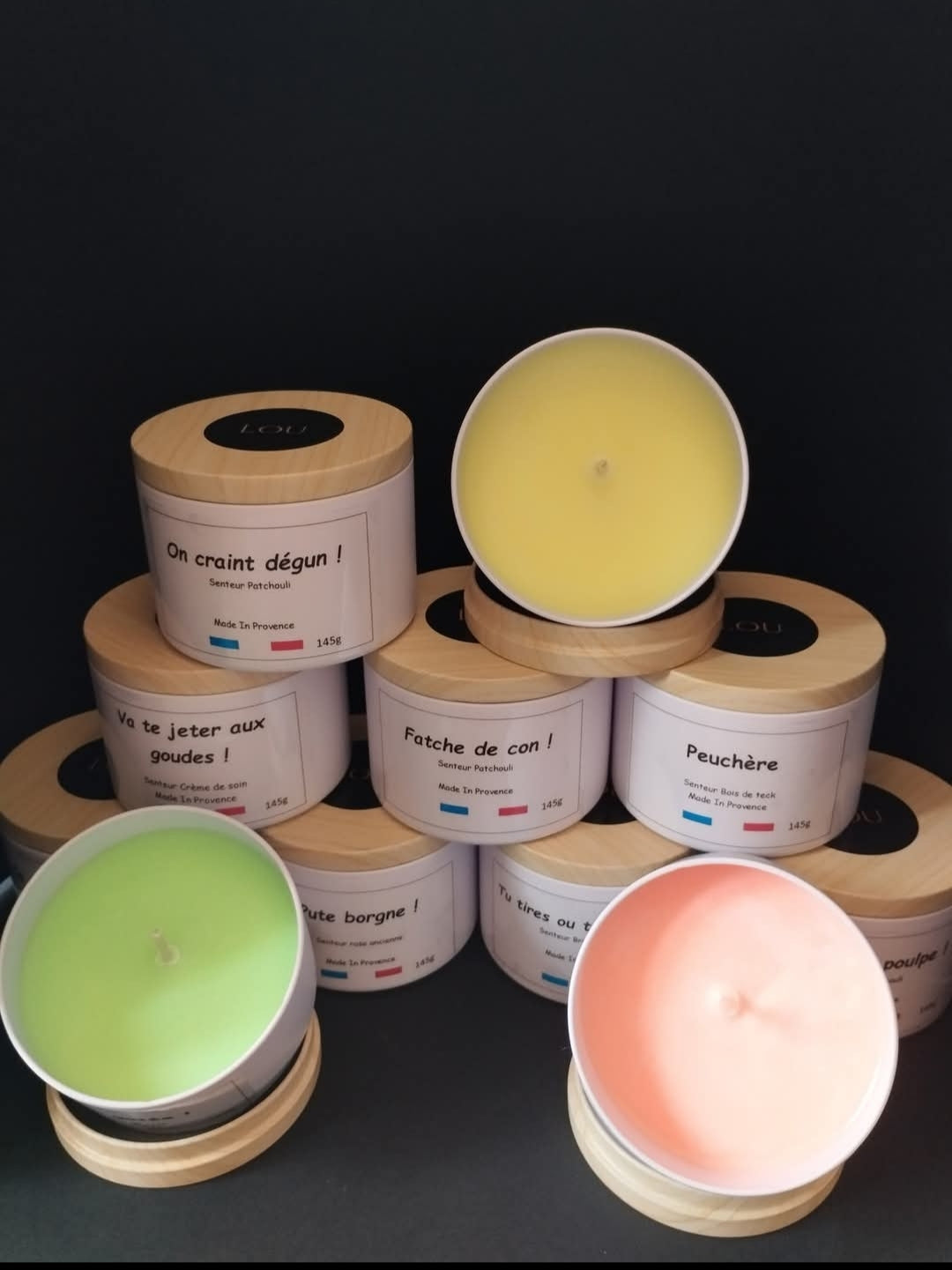 Bougie parfumée Marseille on t'aime