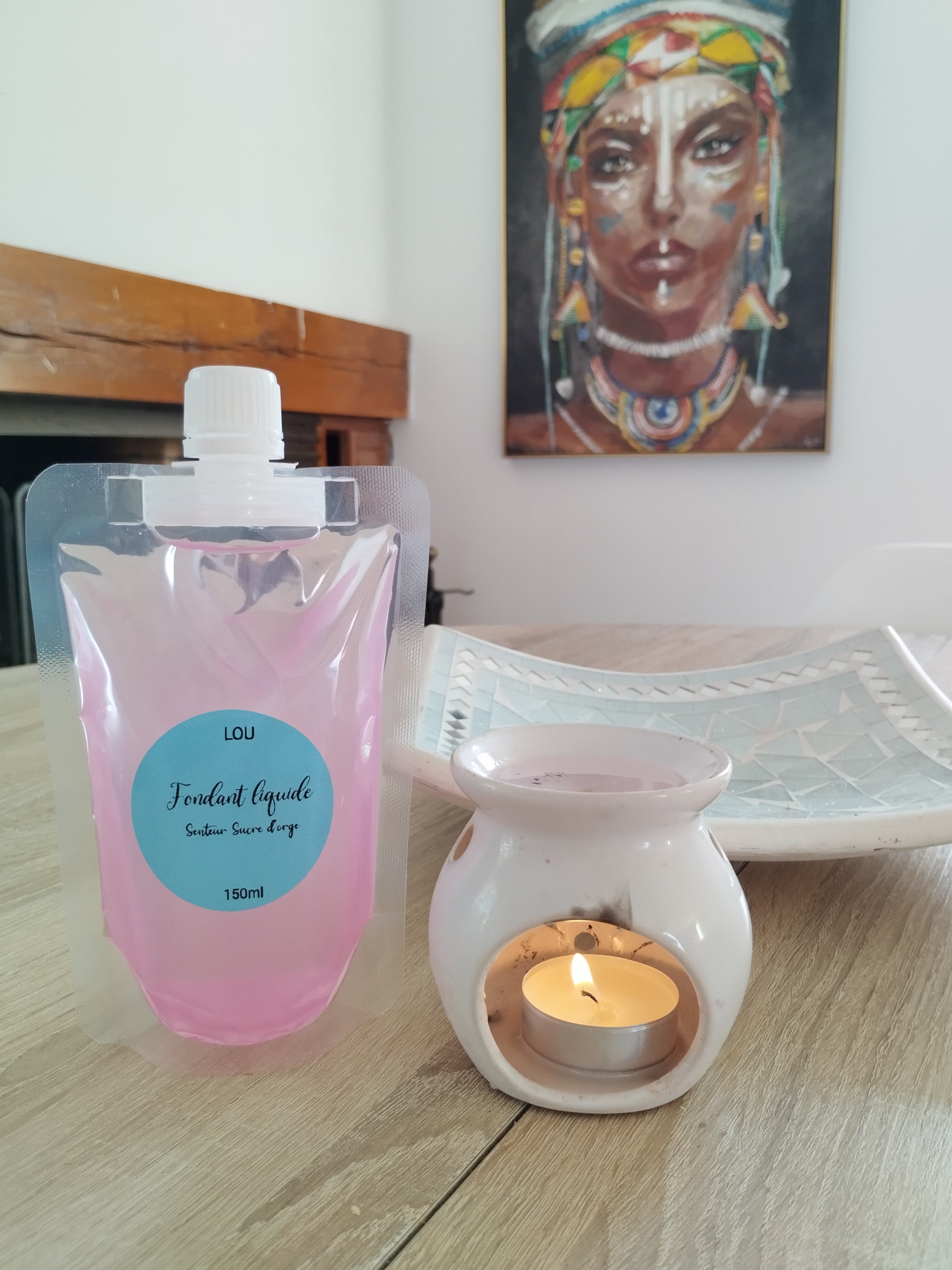 Fondant liquide parfumé