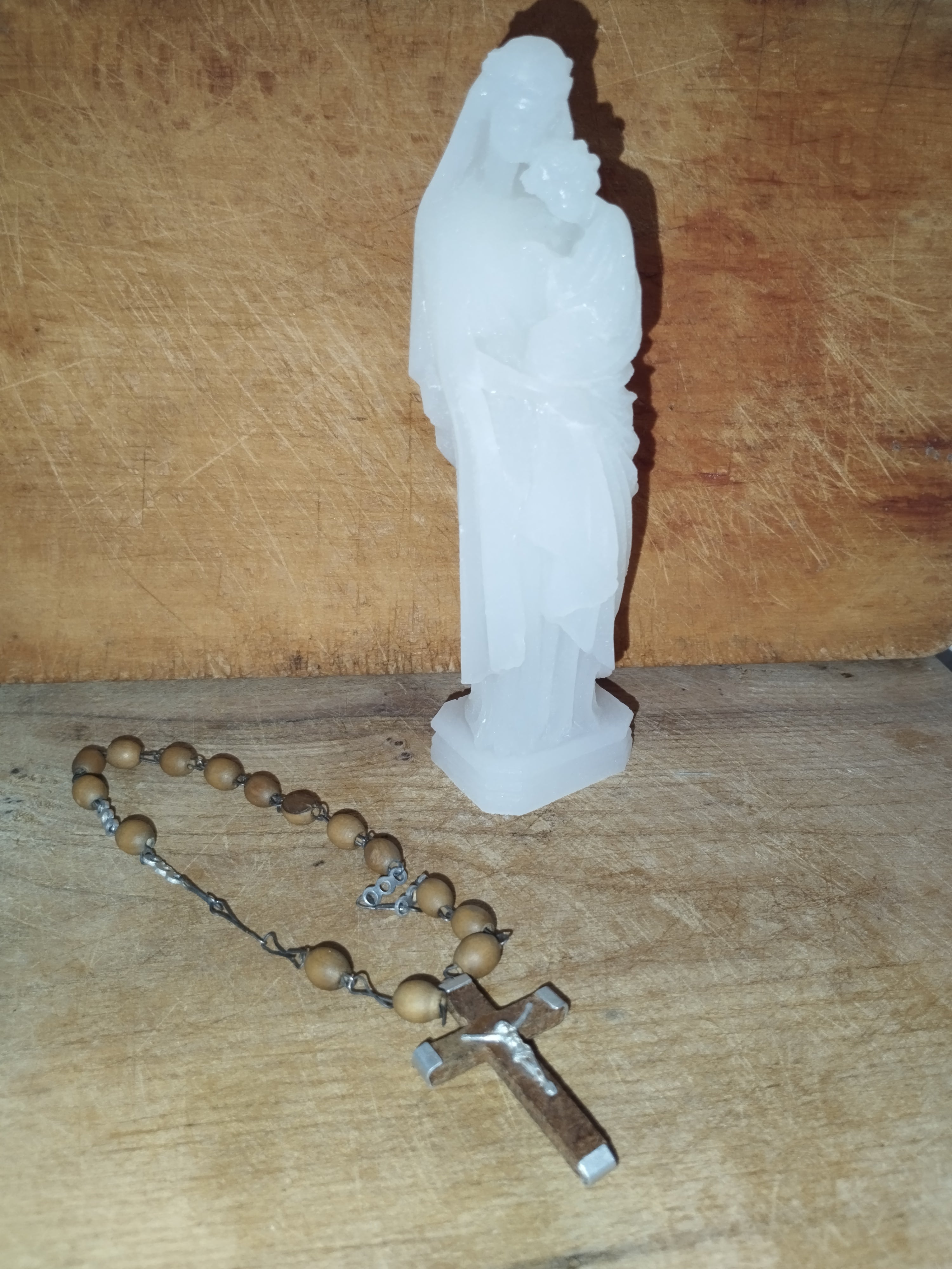 Bougie parfumée la Vierge et l'Enfant