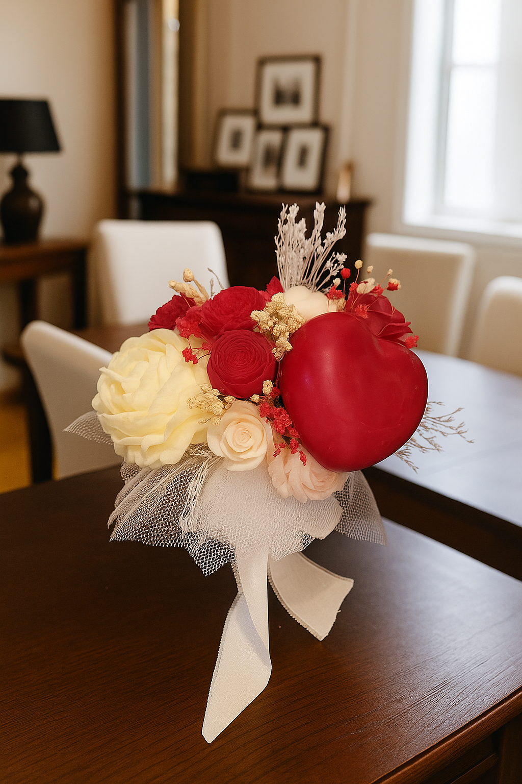Bouquet de bougies et fondants parfumées pour maison
