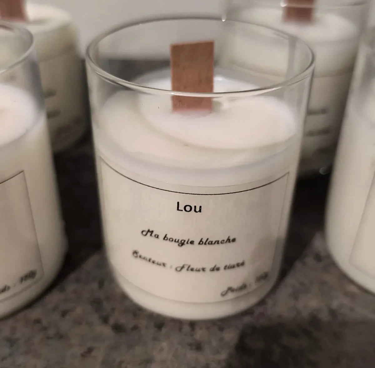 Nos bougies parfumées en contenant