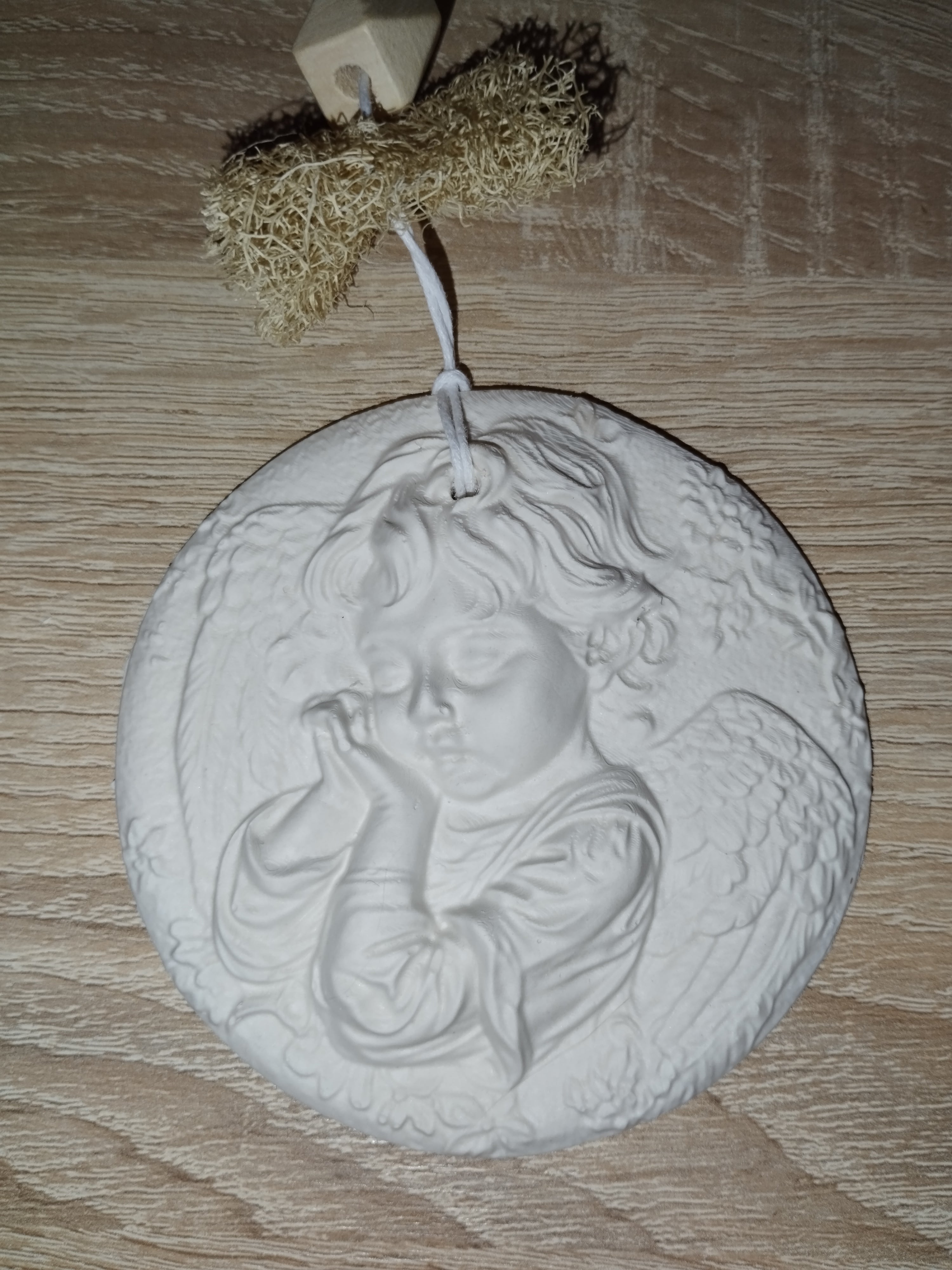 Suspension Petit Ange et sa cire parfumée
