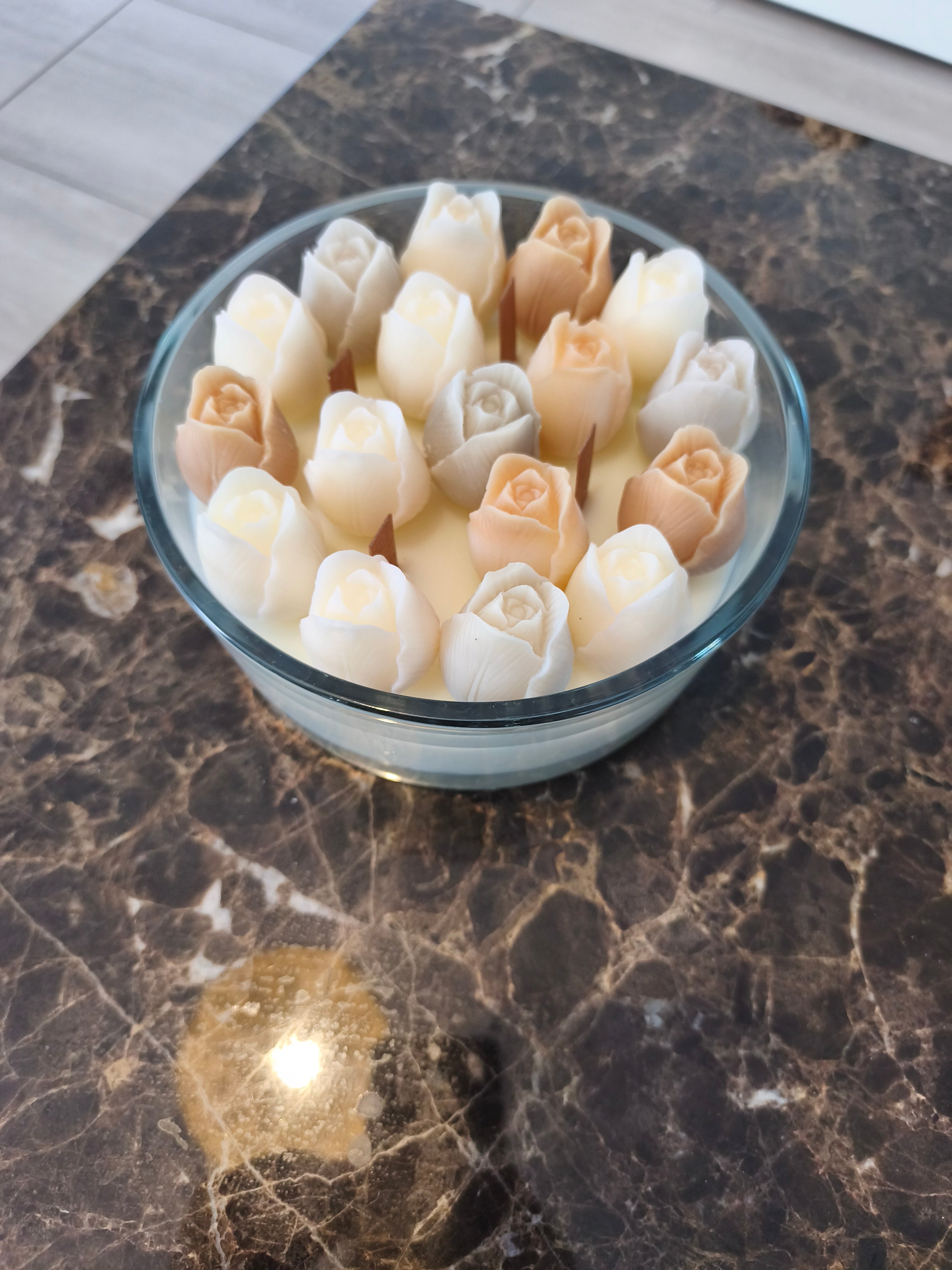 Vase XXL & Tulipes – Fondants Parfumés