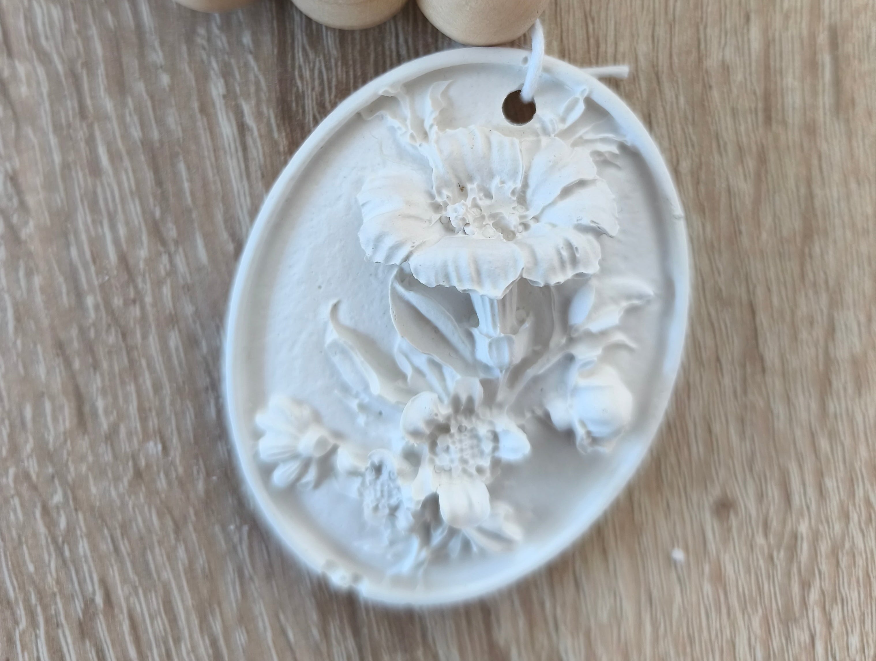 Suspension Bouquet floral et sa cire parfumée