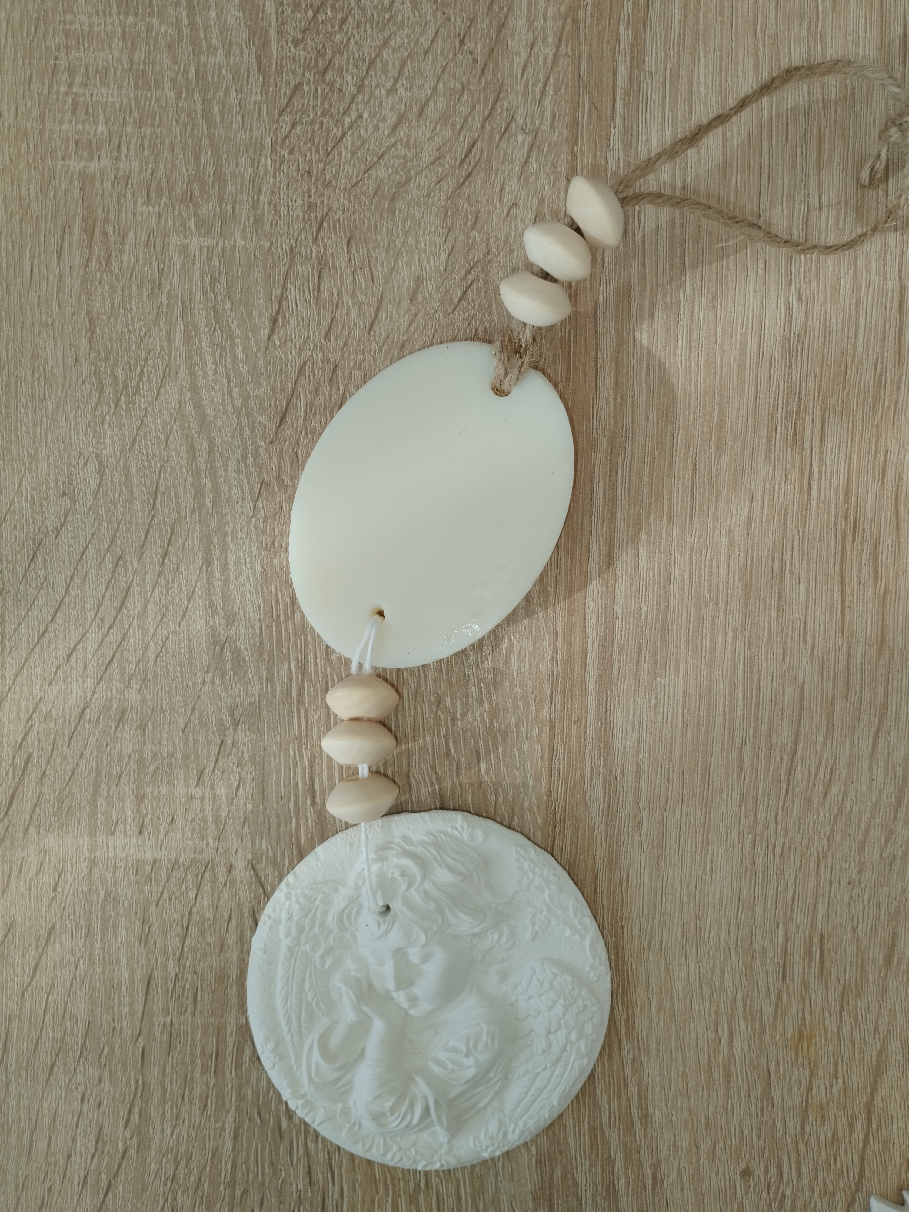 Suspension Petit Ange et sa cire parfumée